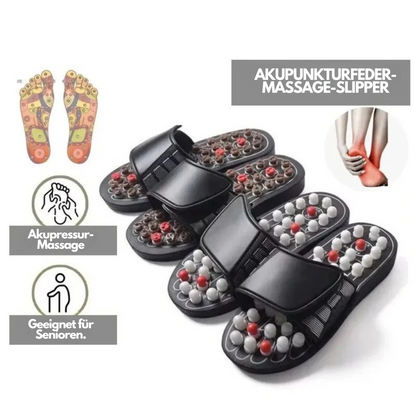 Massage Slipper + Handreflexzonen-Massage-Handschuhe Gratis (Wert 19,99€)