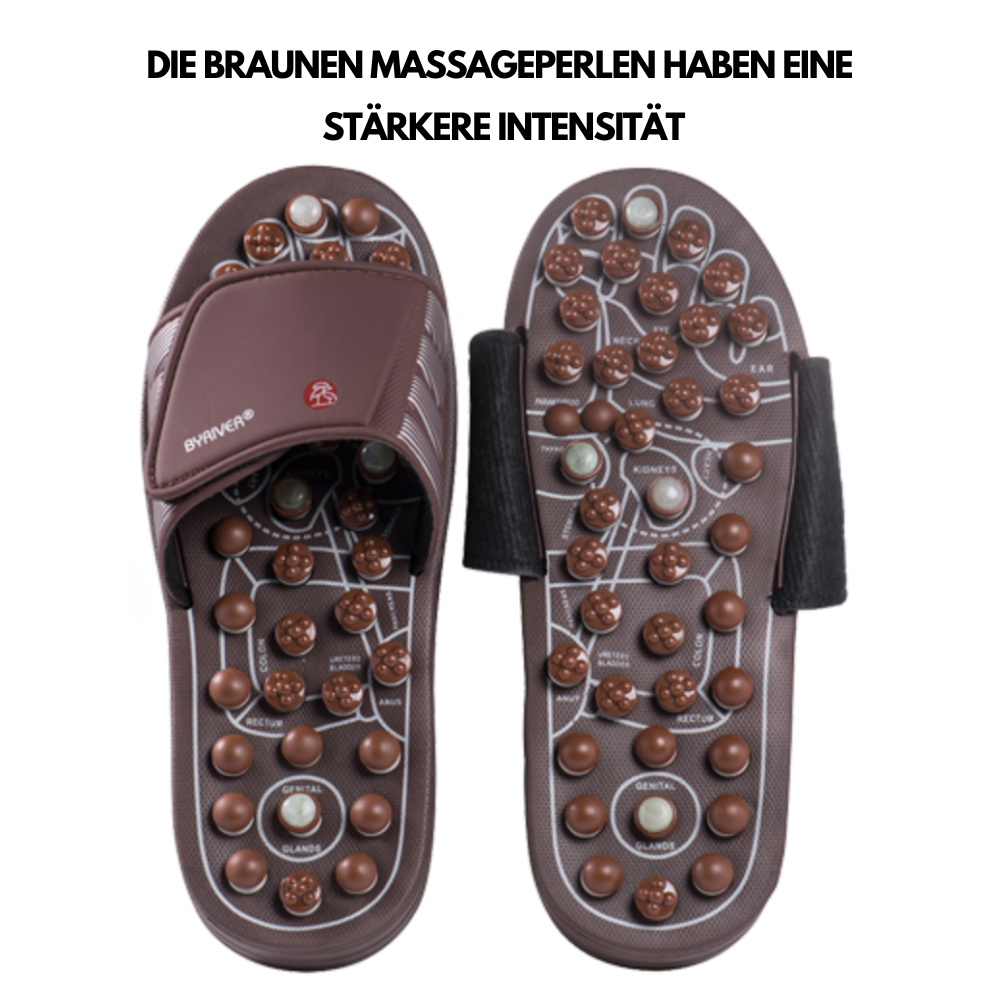 Massage Slipper + Handreflexzonen-Massage-Handschuhe Gratis (Wert 19,99€)