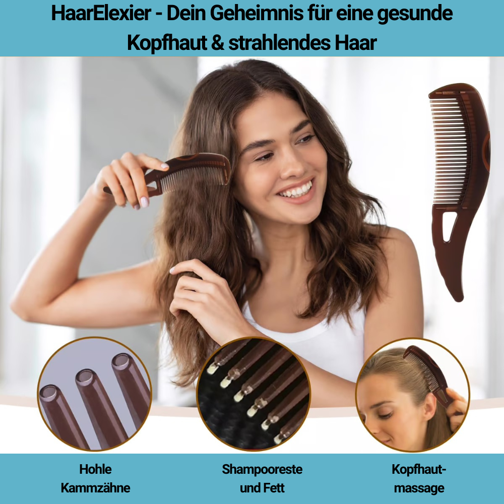 HaarElixier – Der Kamm als Pflege-Elixier