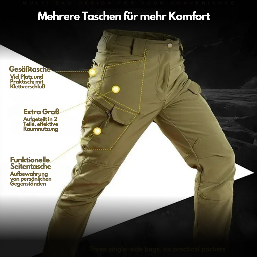 Robuste 3D Arbeitshose +Taktischen-Gürtel Gratis (Wert 29,99€)