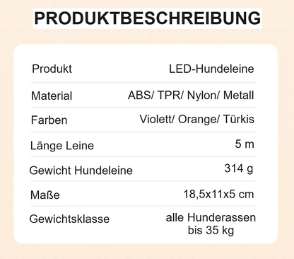 LED-Hundeleine