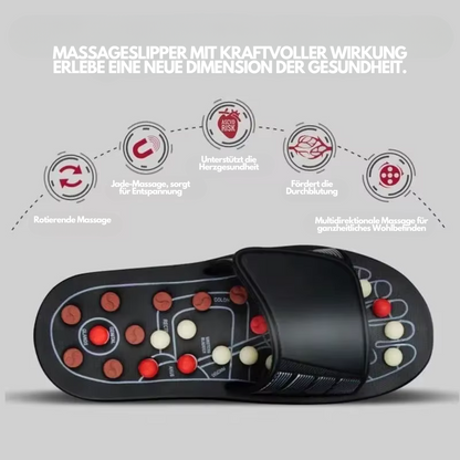 Massage Slipper + Handreflexzonen-Massage-Handschuhe Gratis (Wert 19,99€)